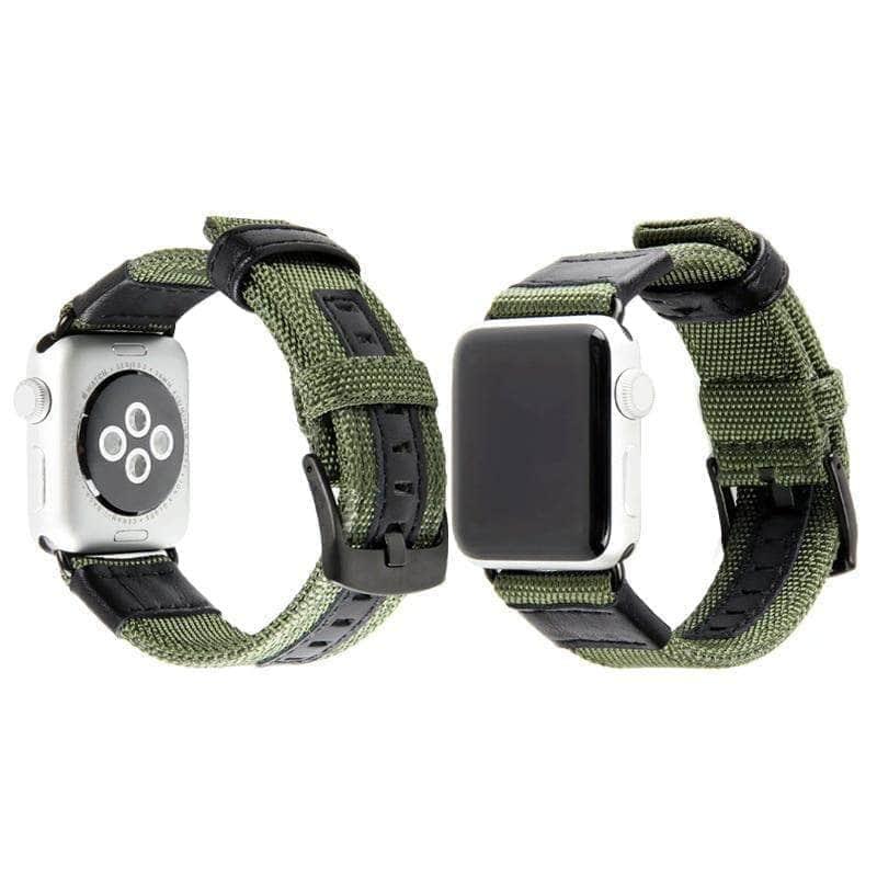 Premium Genuine Leather Band for Apple Watch - Durable & Stylish Sports Strap for Workouts, Running & Everyday Wear