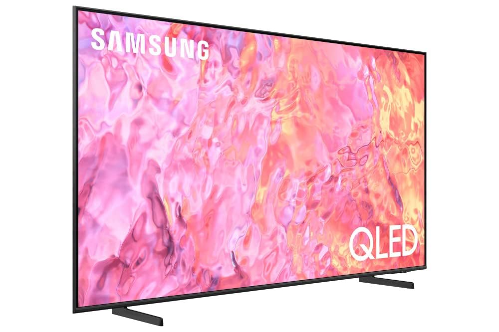 Samsung 65 Inch QLED 4K UHD Smart TV with Quantum Processor Lite - QA65Q60CAUXEG Model (2023 New Edition, Black) | Bluetooth, Wi-Fi, HDMI 2.1 | Perfect for Home Theater, Gaming & Streaming Netflix