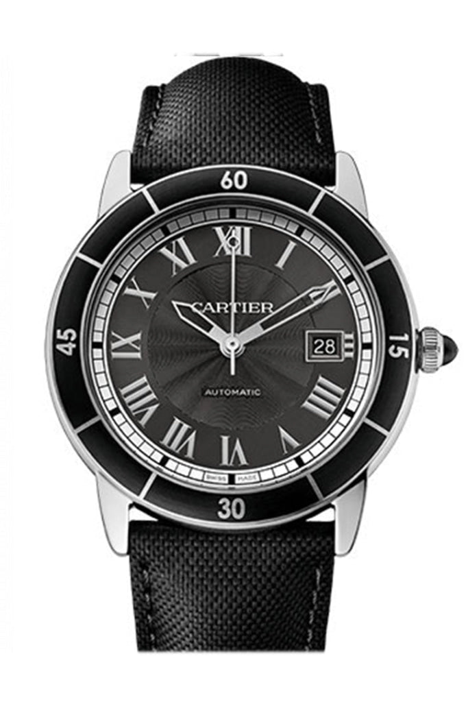 Cartier Ronde Croisiere Automatic Gray Dial Men's Watch WSRN0003 - Luxury Swiss Timepiece for Business & Formal Occasions