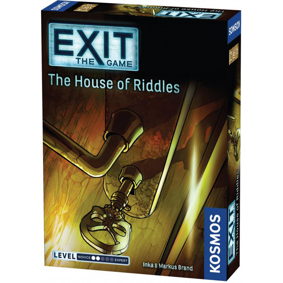 Exit: The Game - The House of Riddles | Escape Room Board Game for Adults & Teens | Perfect for Family Game Nights & Party Entertainment