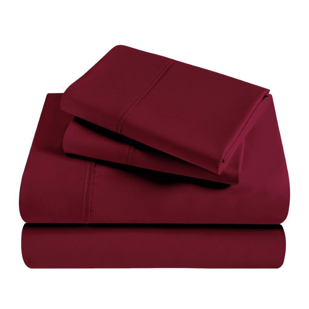 300 Thread Count Modal From Beechwood Extra Deep Pocket Sheet Set - Ultra Soft & Breathable Bedding for Queen/King Size Mattresses - Perfect for Luxury Hotels, Guest Rooms & Master Bedrooms
