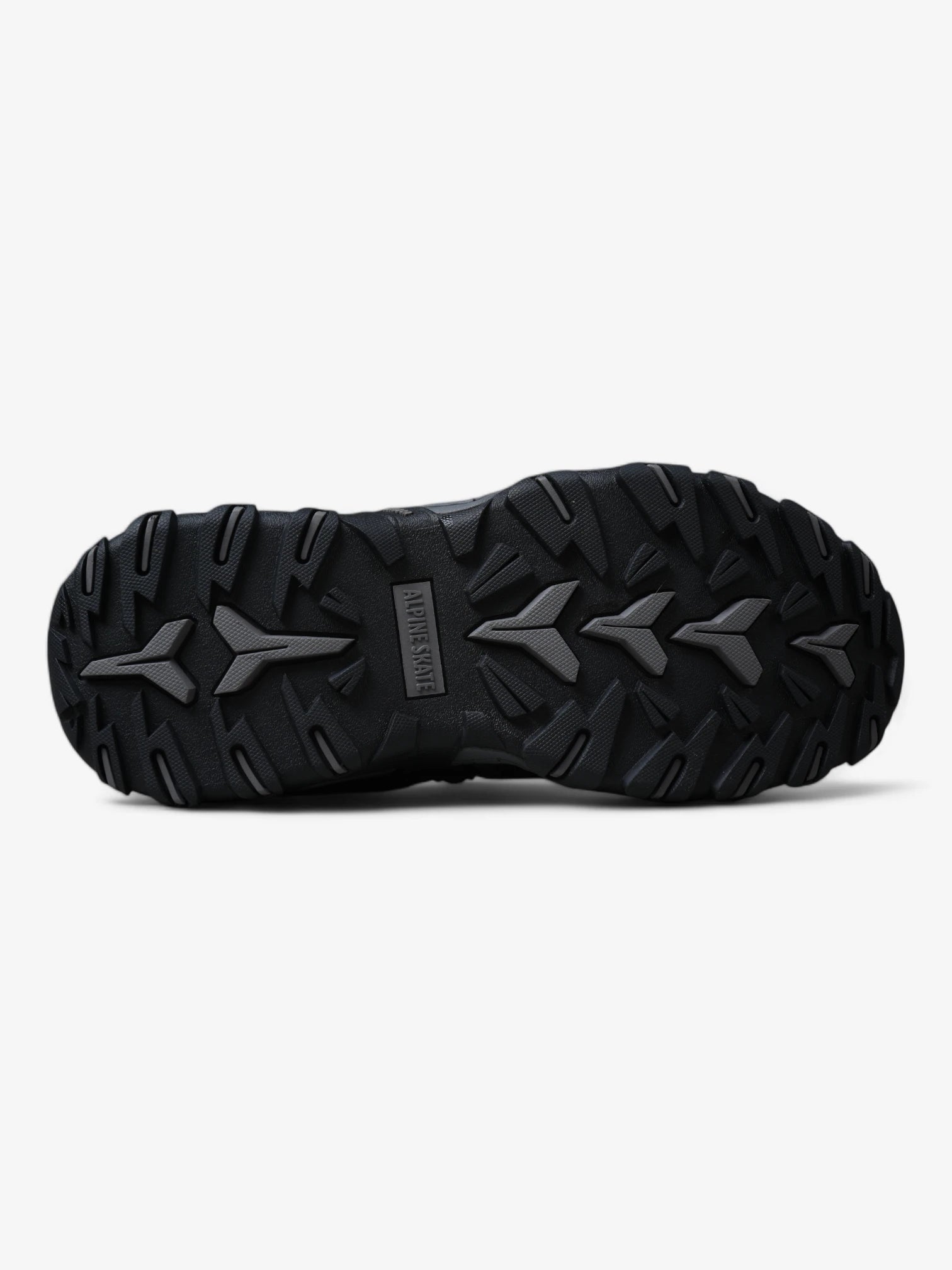 Alpine Skate Boulder Black Skate Shoes - High-Performance Men's & Women's Sneakers for Street Skating, Casual Wear & Urban Fashion