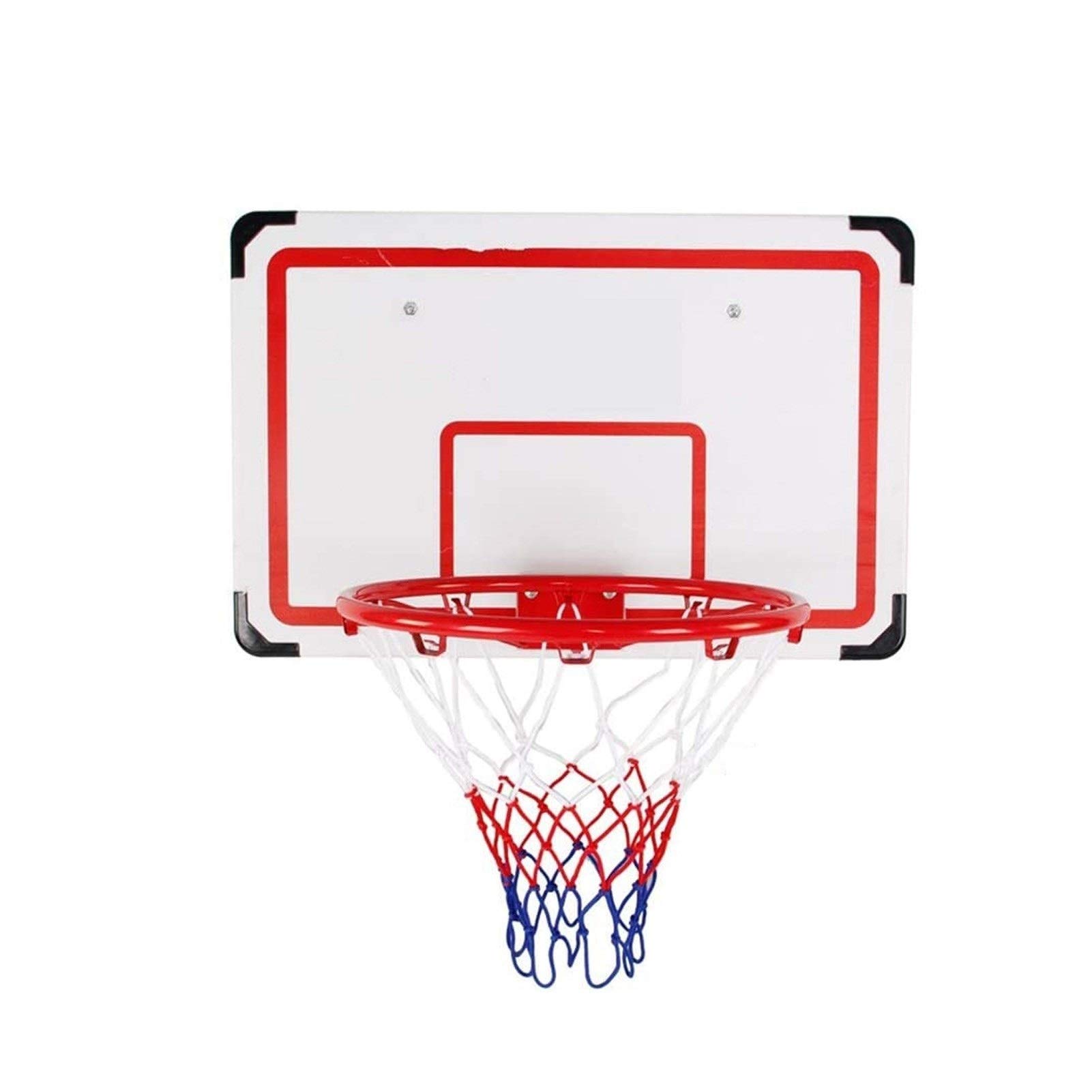 ZLQBHJ Over-The-Door Basketball Hoop Set - Adjustable Backboard & Rim Combo for Indoor Basketball Games - Perfect for Kids & Adults at Home or Office - Great for Exercise, Fun & Skill Development