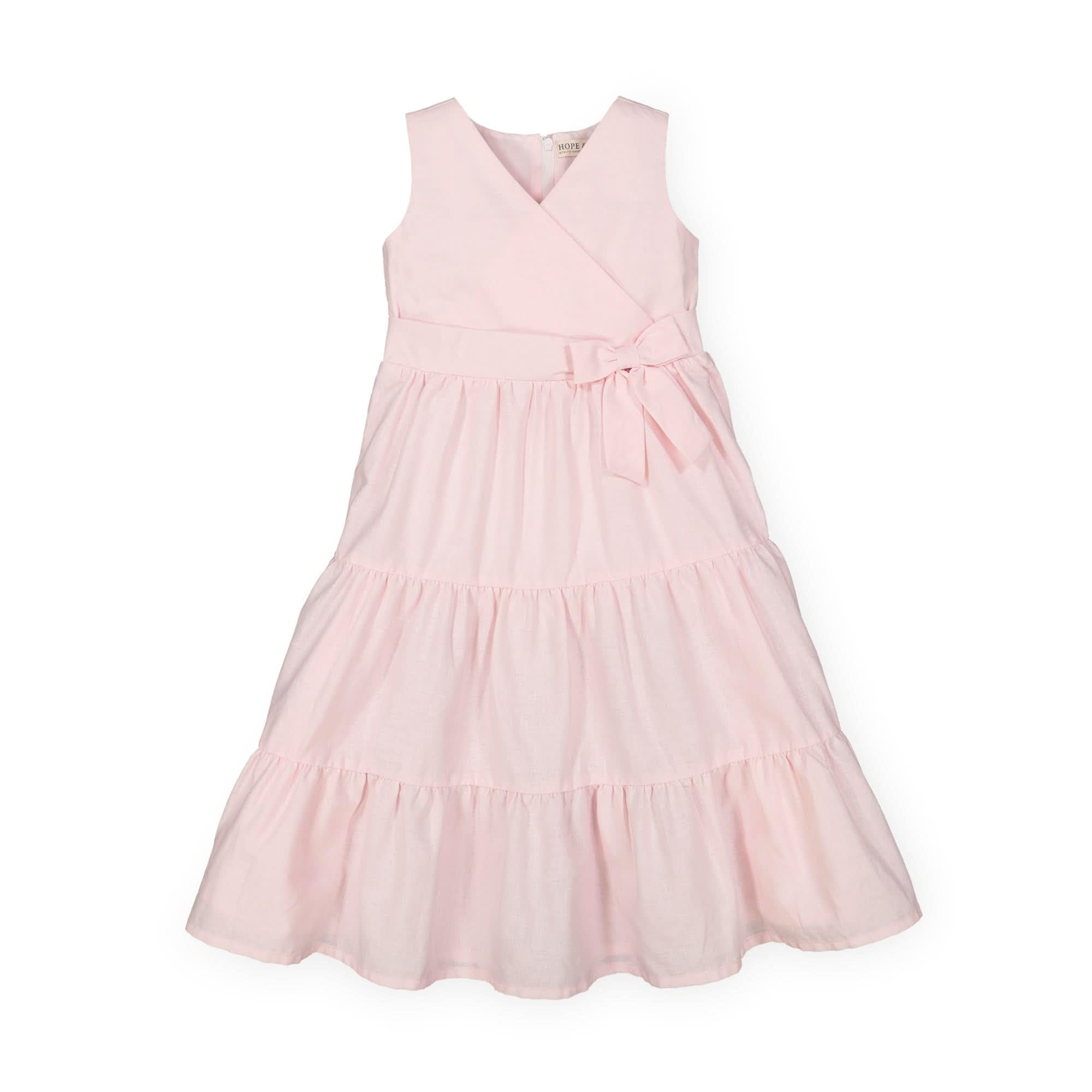 Hope & Henry Girls' Frill Sleeve Woven Dress for Baby & Toddler - Perfect for Birthday Parties, Family Photos & Special Occasions
