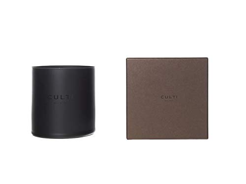 Luxury Culti Milano Black Edition Scented Candle - 2500g Large Jar for Home Decor, Romantic Dinner & Spa Relaxation
