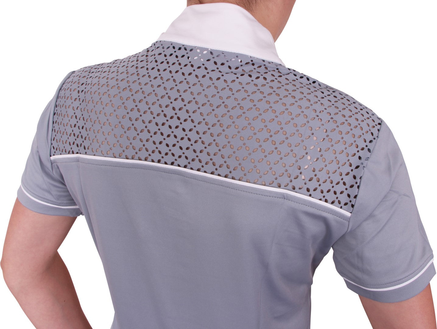 Cavallino Competition Riding Shirt - Short Sleeve Equestrian Shirt for Women & Men - Breathable & Comfortable Show Jumping Top for Horseback Riding & Dressage