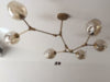 LUXUS Modern Crystal Chandelier Lighting Fixture - Elegant Dining Room Ceiling Light for Living Room, Bedroom, and Entryway - Pre Order Now