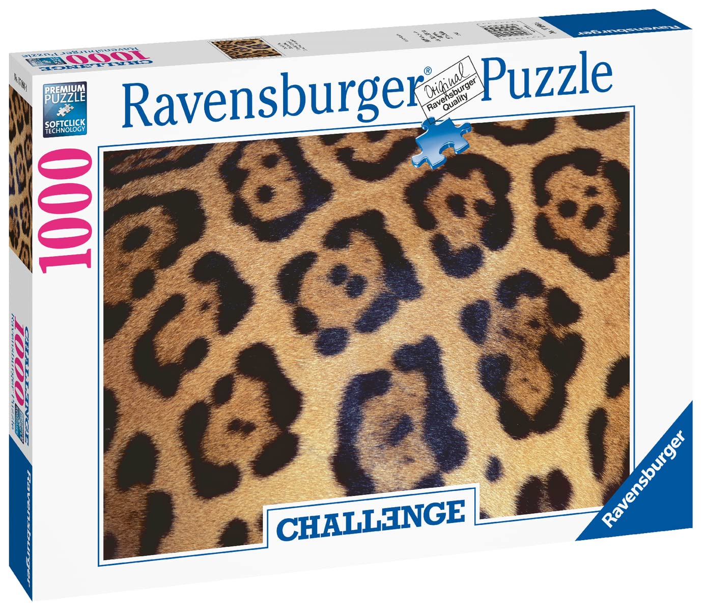 Ravensburger 1000 Piece Animal Print Jigsaw Puzzle - Challenging Adult Puzzle for Home Decor, Gift & Relaxation - Perfect for Family Game Night & Stress Relief