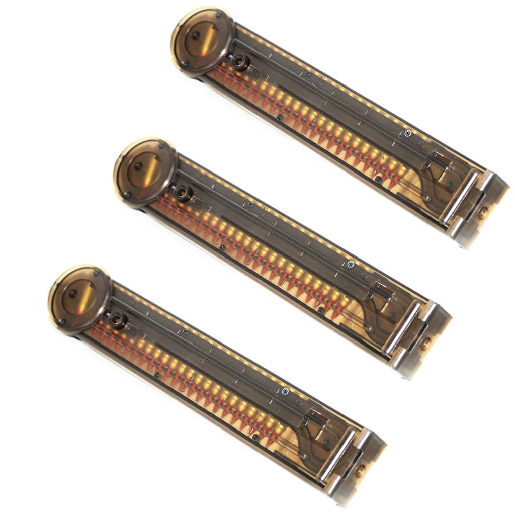 CYMA 3-Pack 68rd Mid-Cap Airsoft Magazine for P90 AEG Rifles - Perfect for MilSim, Tactical Training & Airsoft Battles