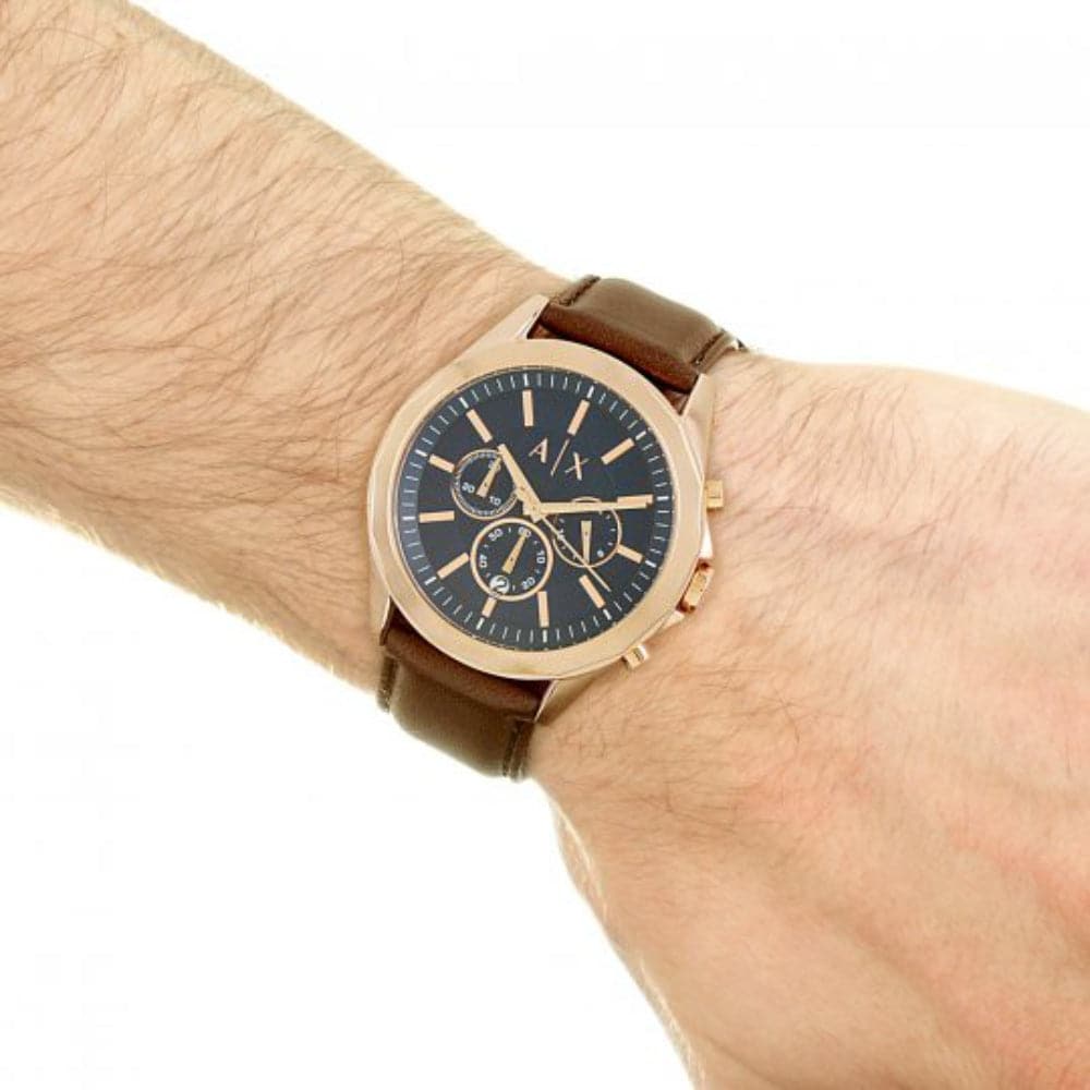 ARMANI EXCHANGE AX2626 Men's Luxury Stainless Steel Watch with Chronograph - Perfect for Business, Casual & Formal Occasions