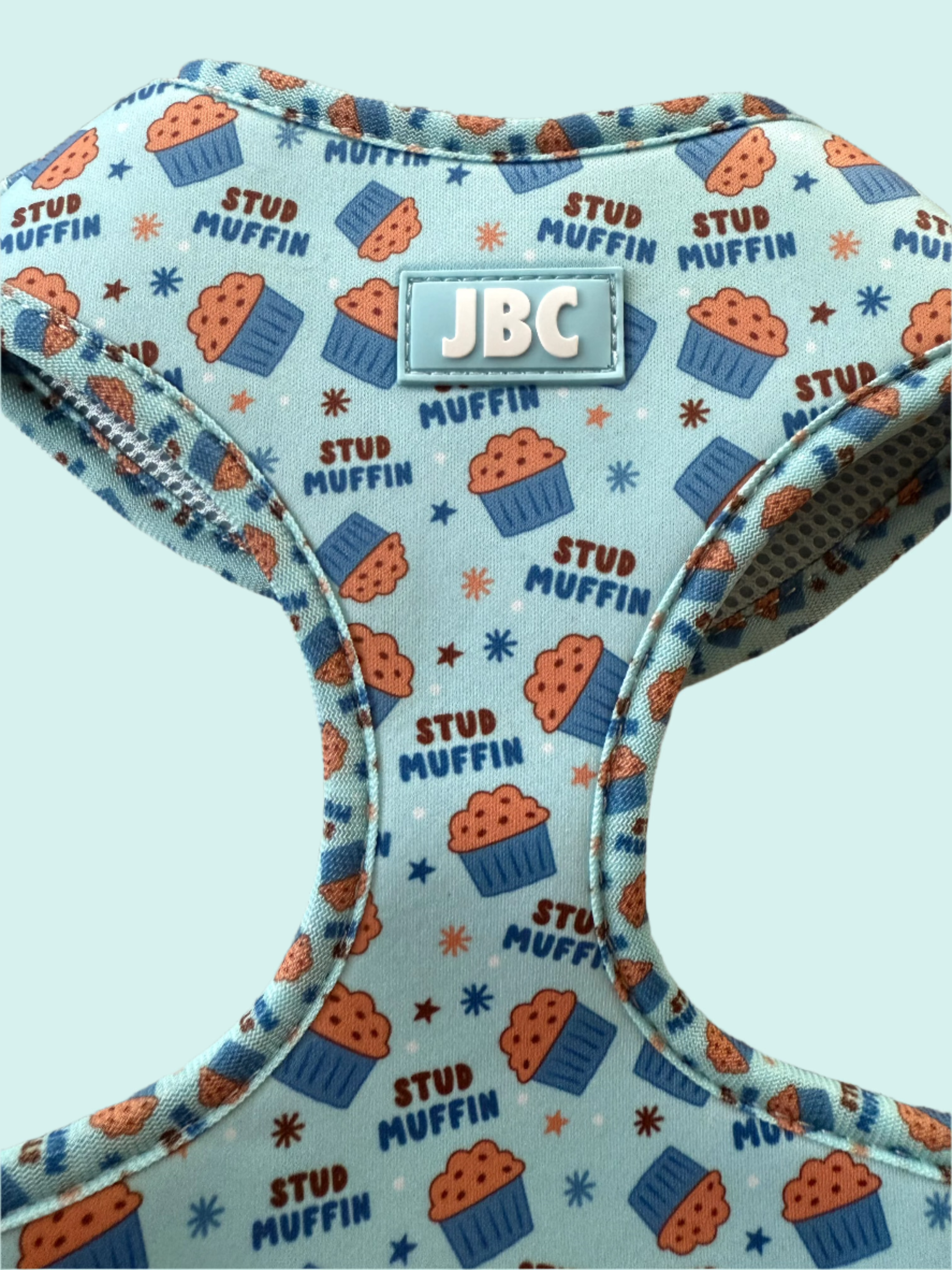 Stud Muffin Adjustable Dog Harness - Reflective Pet Vest for Small Medium Large Dogs - Perfect for Walking, Running & Outdoor Adventures