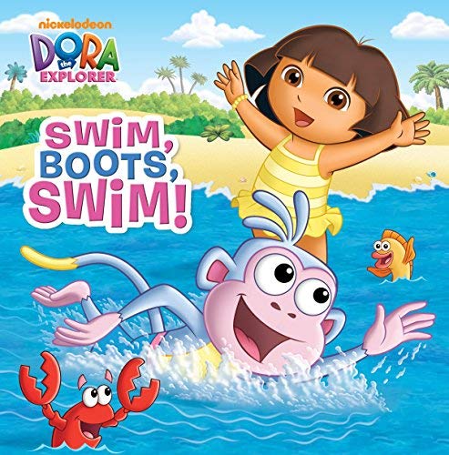 Dora the Explorer Swim Boots Pictureback Book - Fun Water Shoes for Kids, Beach & Pool Adventures