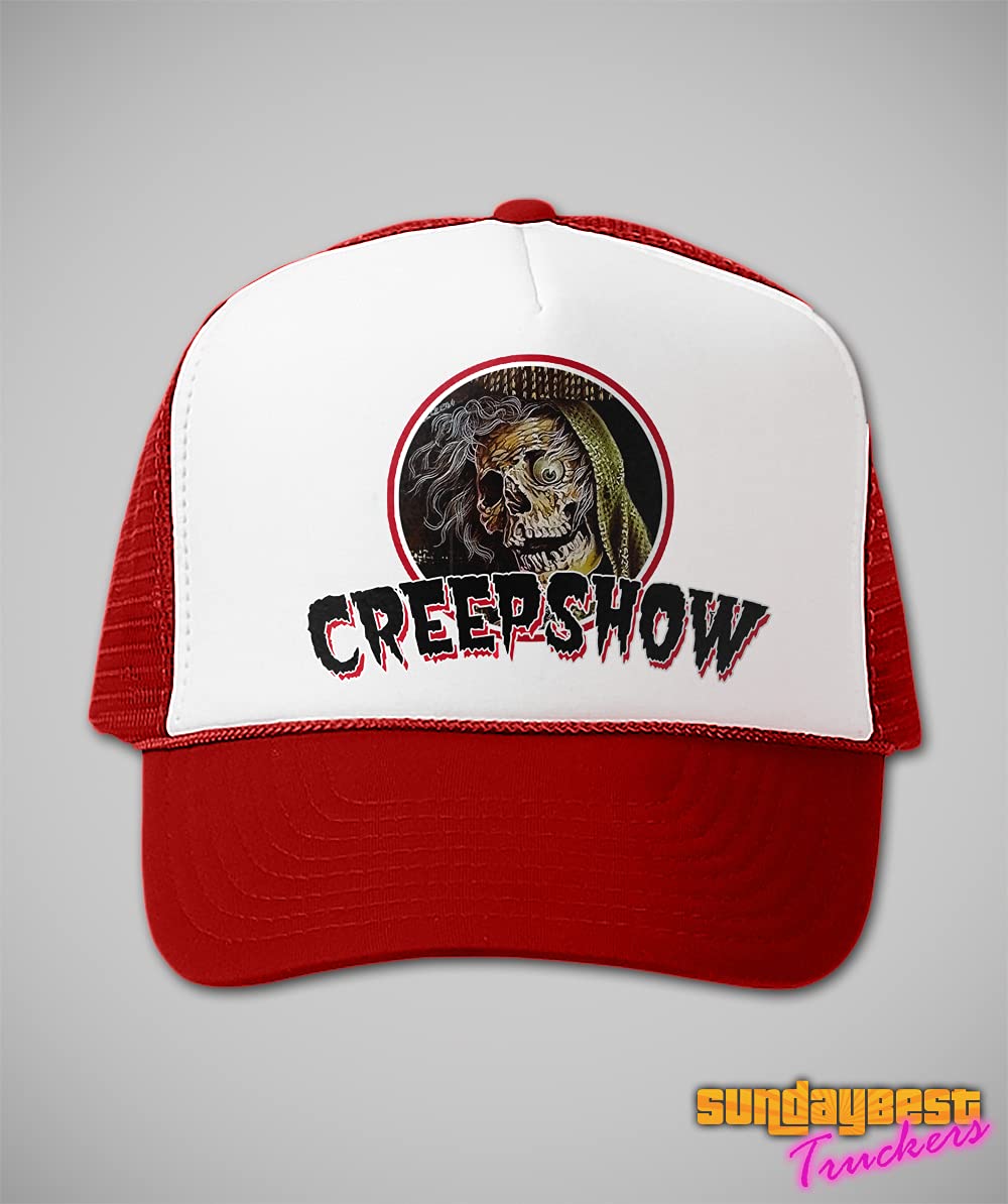 Creepshow Horror Movie Trucker Hat - Retro 80s Film Merch for Men - Perfect Halloween Gift for Horror Fans - Great for Cosplay, Conventions & Movie Nights