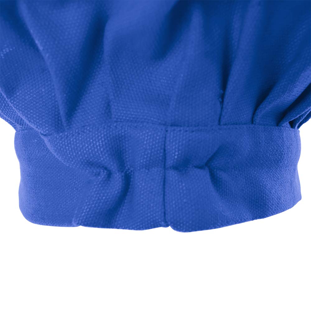 TopTie Adjustable Chef Hat for Kids & Adults - 100% Cotton Elastic Kitchen Cooking Baking Hat for Professional Chefs & Home Cooks | Perfect for Restaurants, Culinary Classes & Baking Parties
