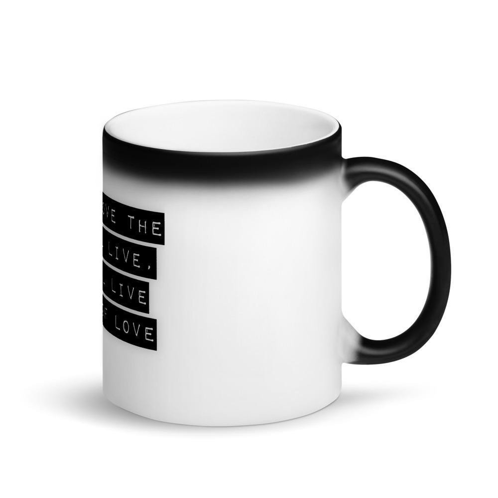 Matte Black Magic Coffee Mug - Premium Ceramic Travel Mug for Coffee & Tea Lovers - Perfect for Home, Office & Outdoor Adventures