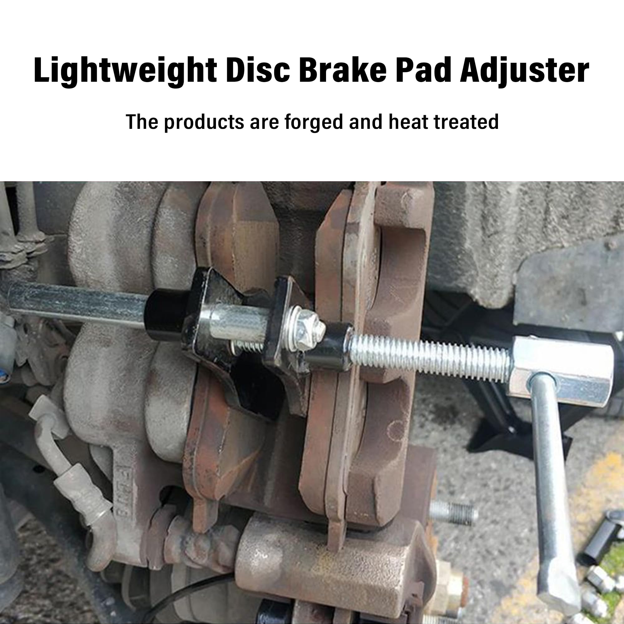 Carleef Heavy Duty Brake Caliper Compression Tool - Universal Disc Brake Pad Spreader & Piston Tool for Cars, Trucks, SUVs | Perfect for DIY Brake Repair & Maintenance at Home or Garage