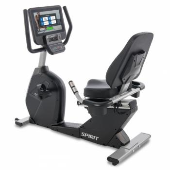 Spirit Fitness CR800 ENT Recumbent Exercise Bike for Home Gym - Low Impact Cardio Workout for Seniors & Rehabilitation