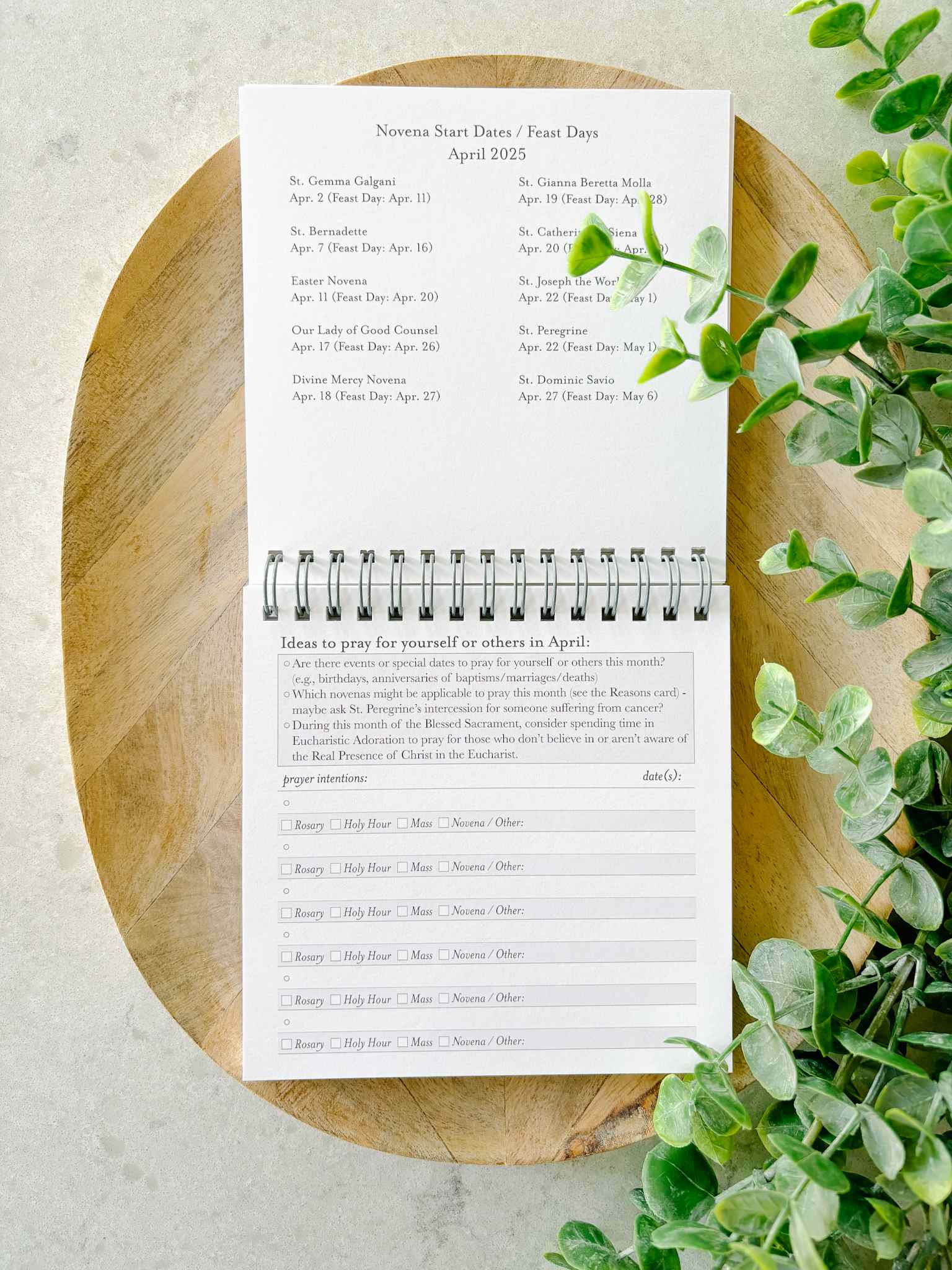 2025 Prayer Planning Kit - Daily Devotional & Spiritual Growth Journal for Christians - Perfect for Bible Study, Church Groups & Personal Reflection