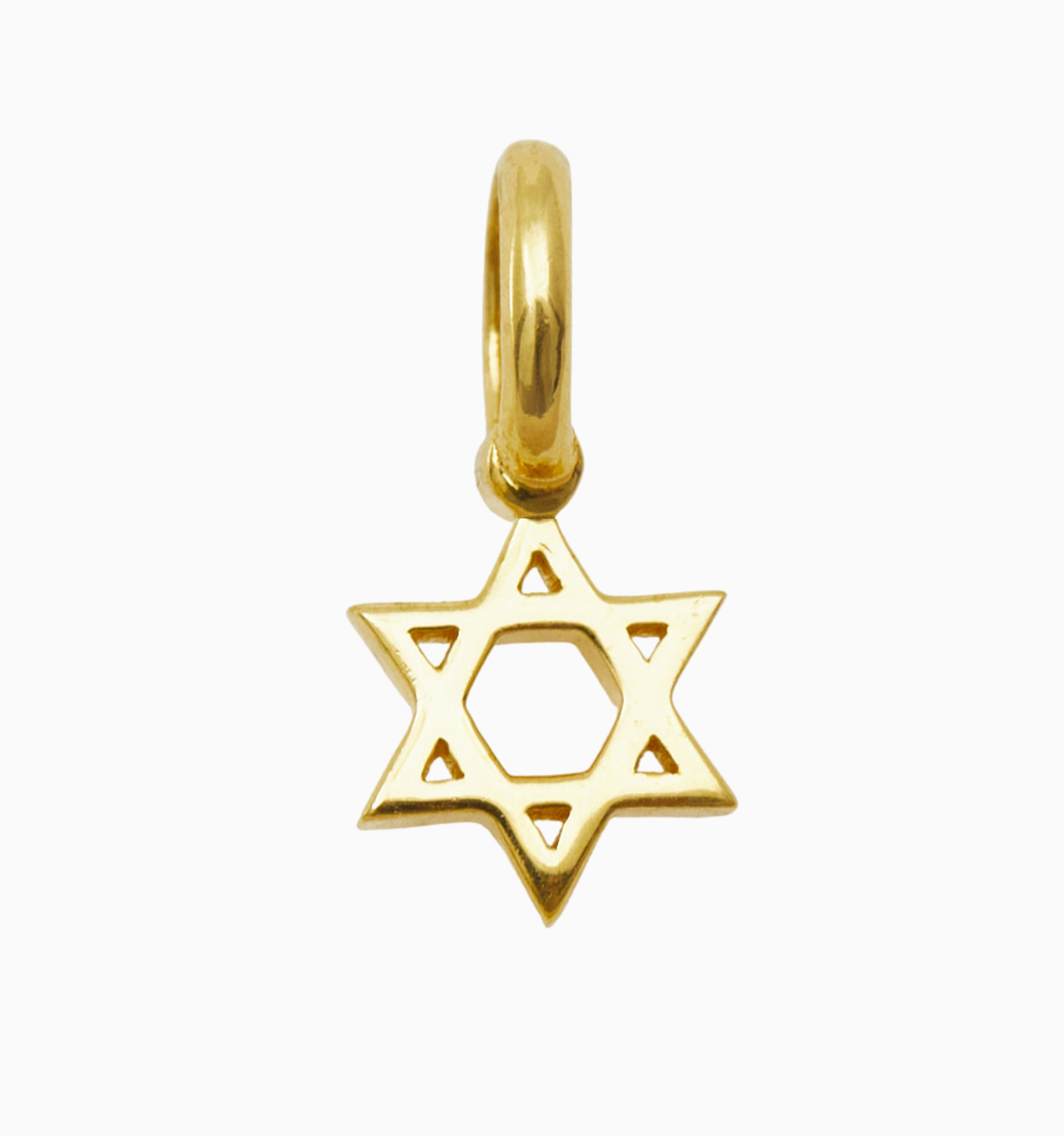 Star of David Charm Pendant Necklace - 925 Sterling Silver Jewish Jewelry for Men & Women - Perfect for Hanukkah, Bar Mitzvah & Everyday Wear