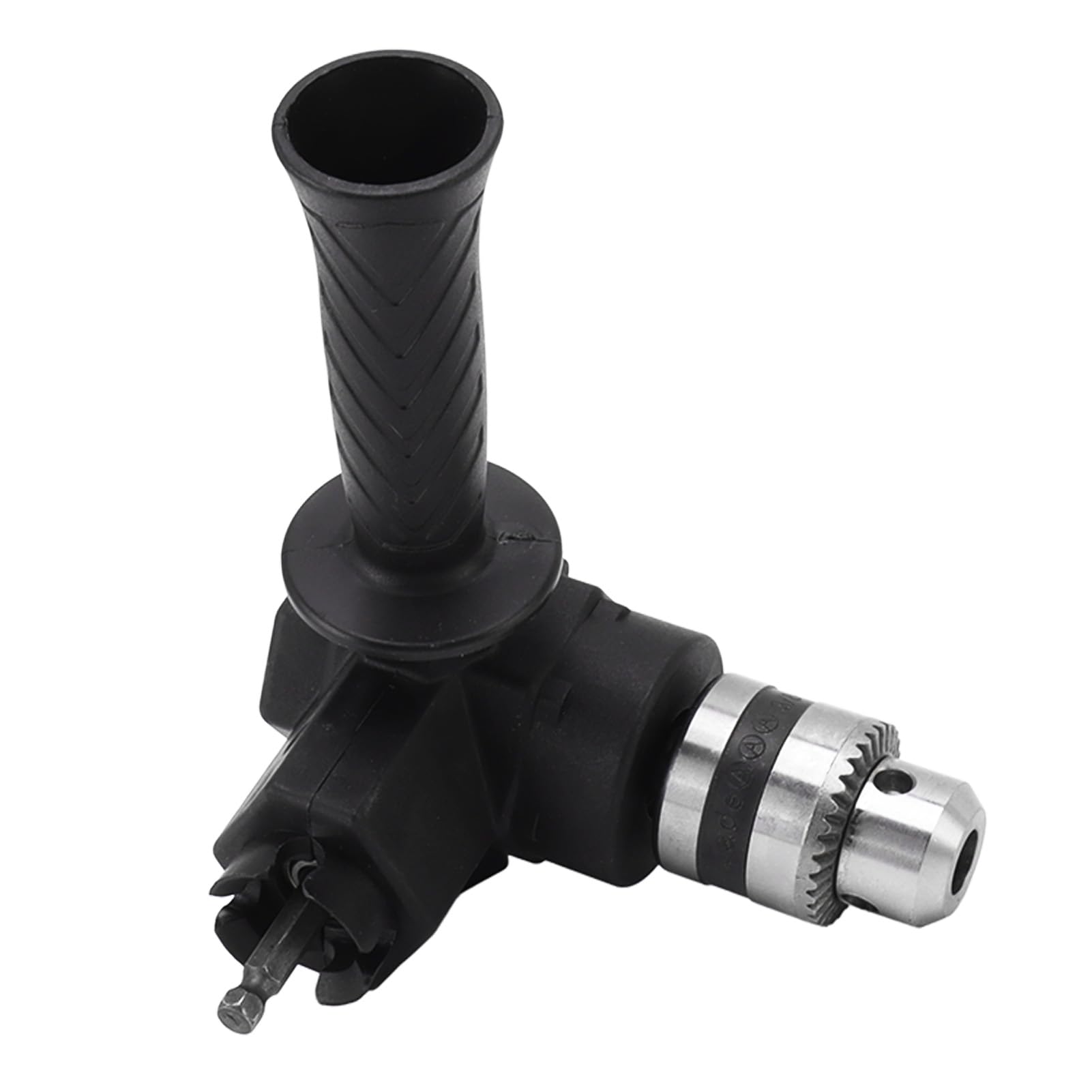 90 Degree Right Angle Drill Bit Adapter - Professional Elbow Drill Attachment for Tight Spaces & Hard-to-Reach Areas - Perfect for Plumbing, Electrical Work, and DIY Home Projects