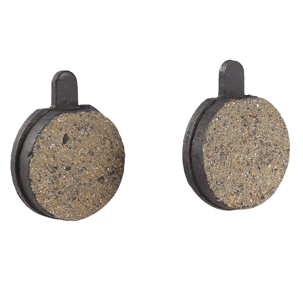 4 Pairs Disc Brake Pads - Resin & Semi-Metal Brake Pads for Road & Mountain Bikes - Perfect for Commuting, Trail Riding & Off-Road Adventures