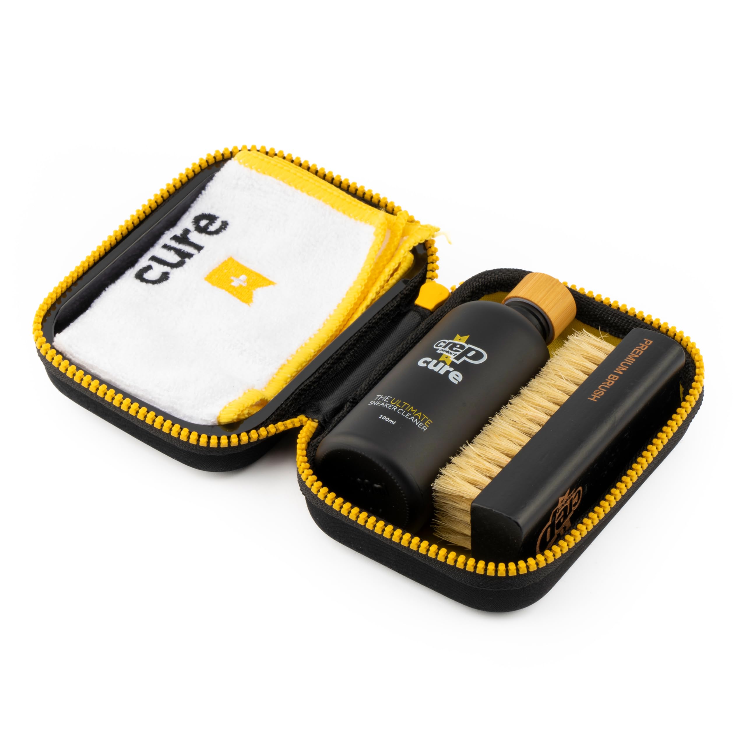 Crep Protect Cure Kit & Refill Cleaning Lotion with ForceField Fresh Block - Sneaker Cleaning & Protection Kit for Shoes, Sneakers & Leather Goods - Perfect for Gym, Sports & Daily Wear