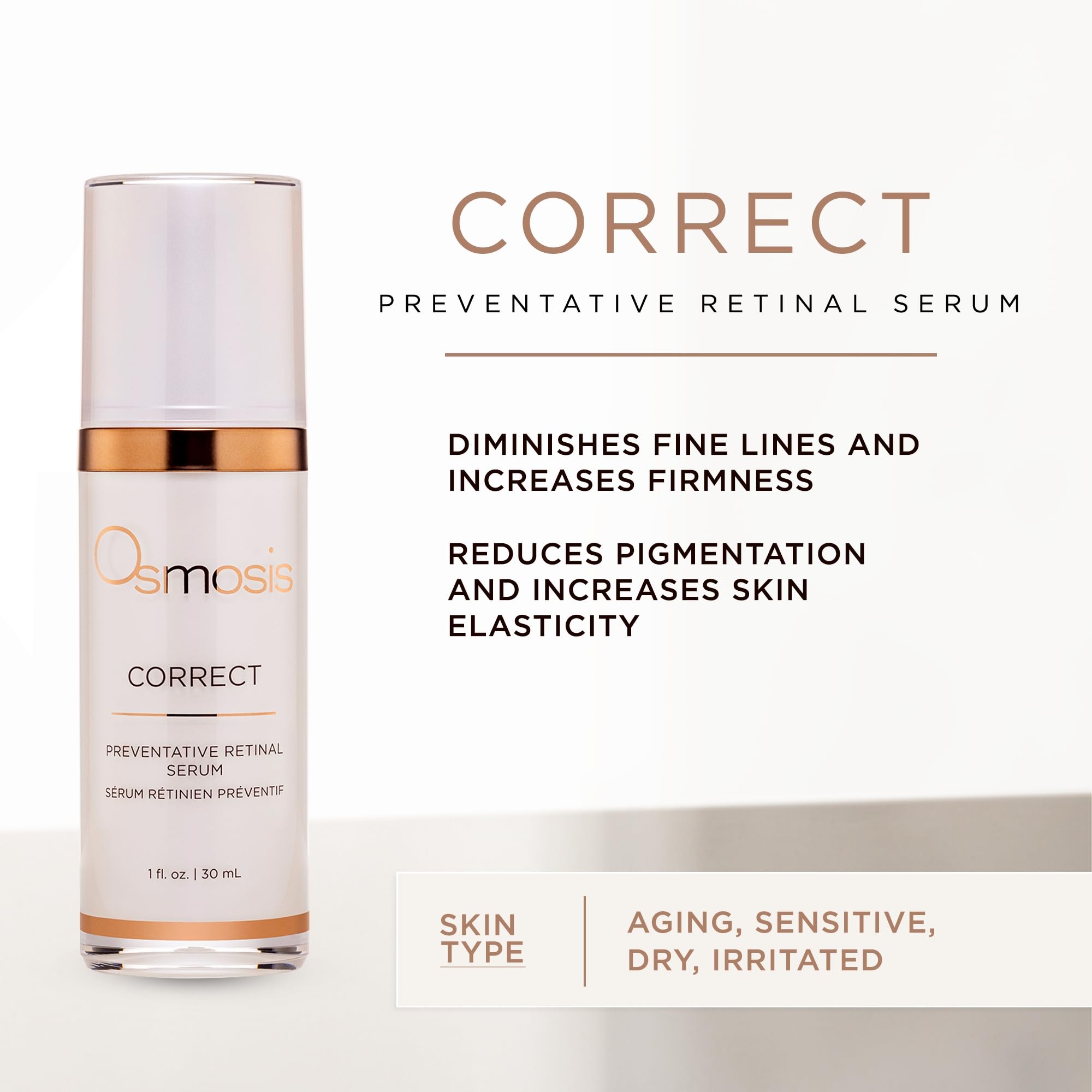OSMOSIS Hydrating Facial Moisturizer & Anti-Aging Serum Kit - Plumping Moisturizer with Shea Butter (1.69oz) + Retinol Collagen Booster Serum (1oz) for Dry Skin & Wrinkle Prevention | Daily Skincare Routine for Glowing Complexion