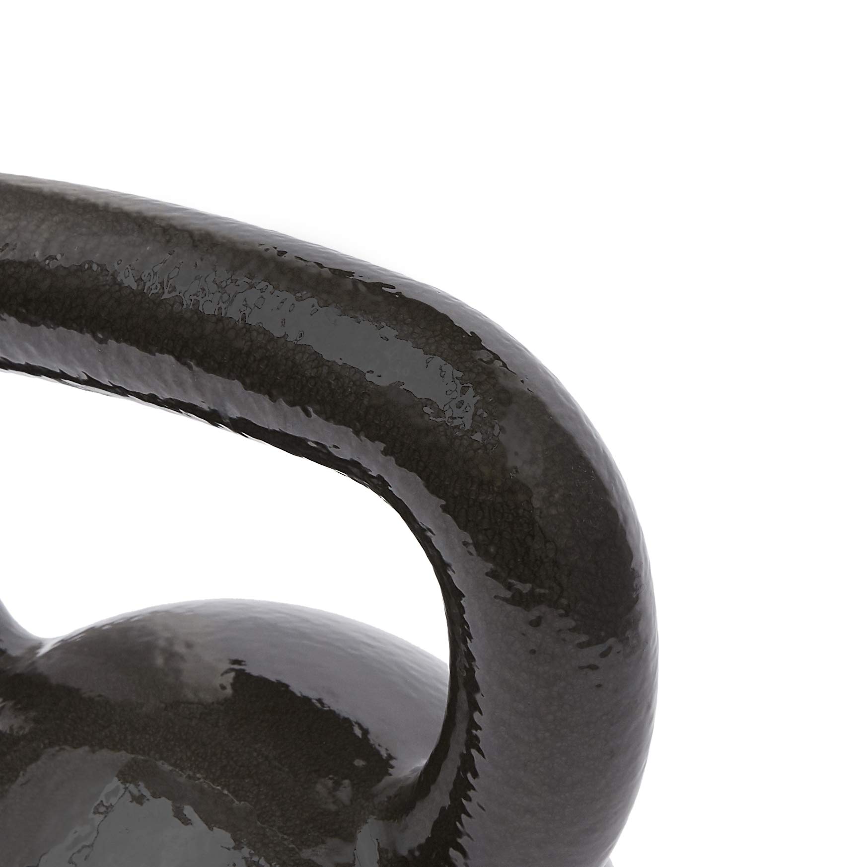Amazon Basics Cast Iron Kettlebell - 10-50 lbs Weight Options for Home Gym, Strength Training & CrossFit Workouts | Durable Fitness Equipment for Men & Women
