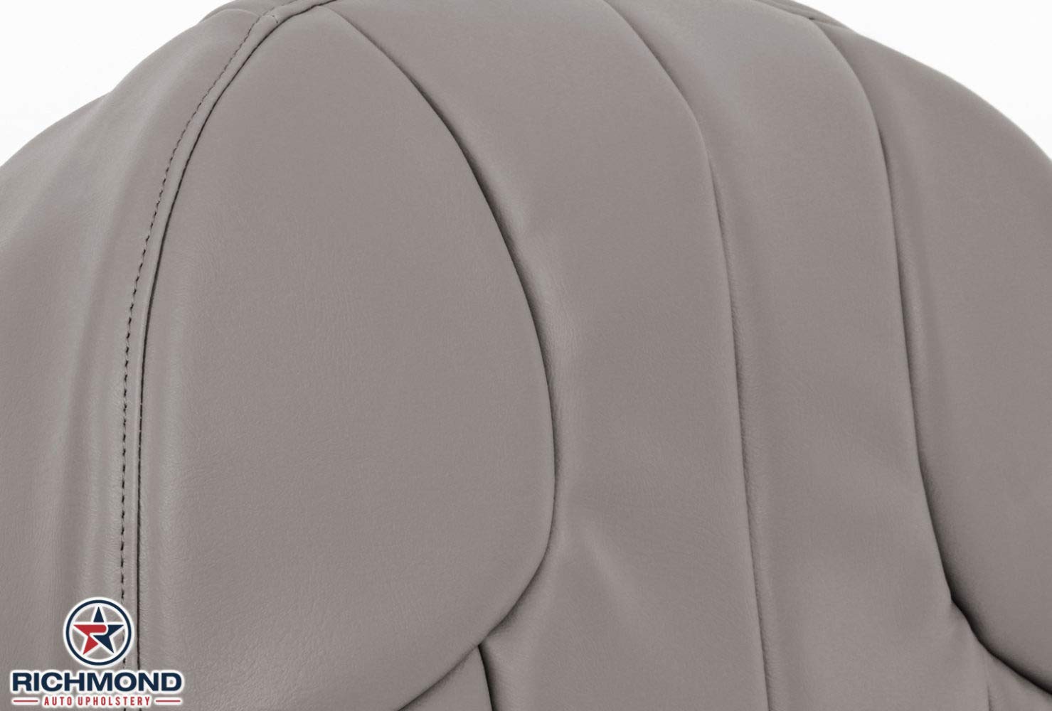 Genuine Leather Seat Cover for 1999-2001 Jeep Grand Cherokee Laredo - Driver Side Bottom Replacement in Gray | Richmond Auto Upholstery | Perfect for Car Interior Upgrade & Comfort Enhancement