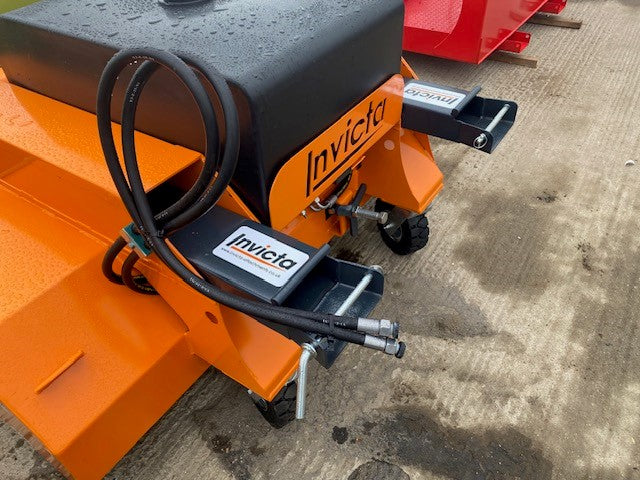 Best Hydraulic Forklift Sweeper for Warehouse Cleaning - Heavy-Duty Industrial Floor Sweeper for Efficient Debris Removal