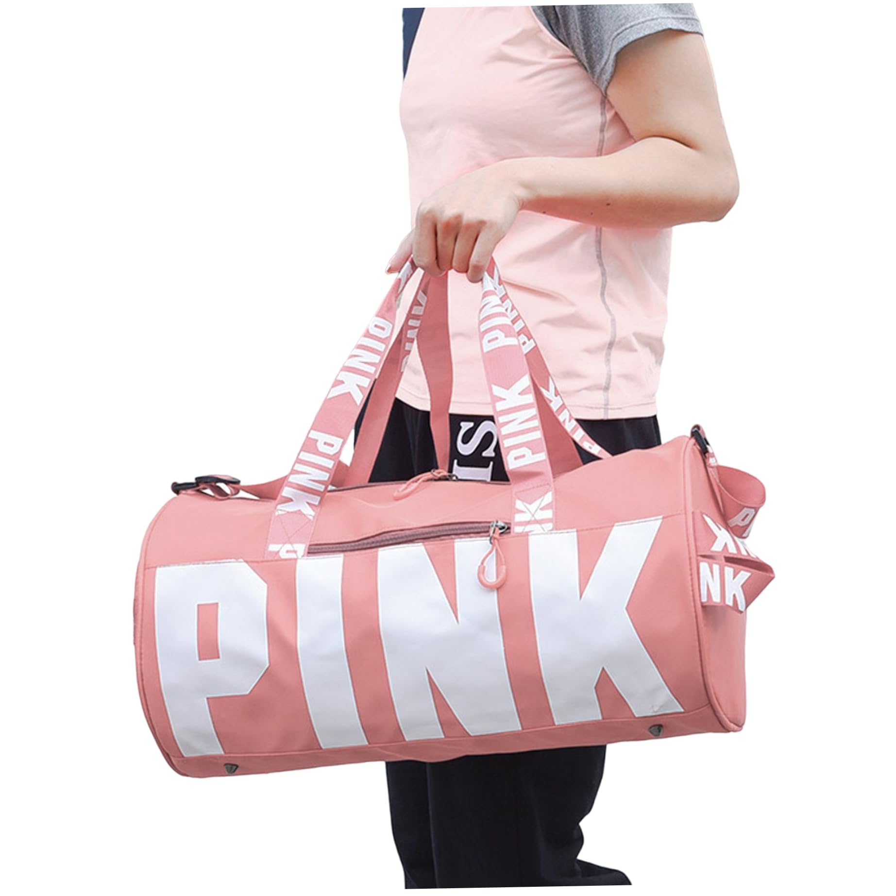 Premium Travel Duffle Bag for Gym & Sports - Water-Resistant Wet Pocket Weekender Holdall with Handle - Ideal for Swimming, Business Trips & Weekend Getaways (Men & Women)