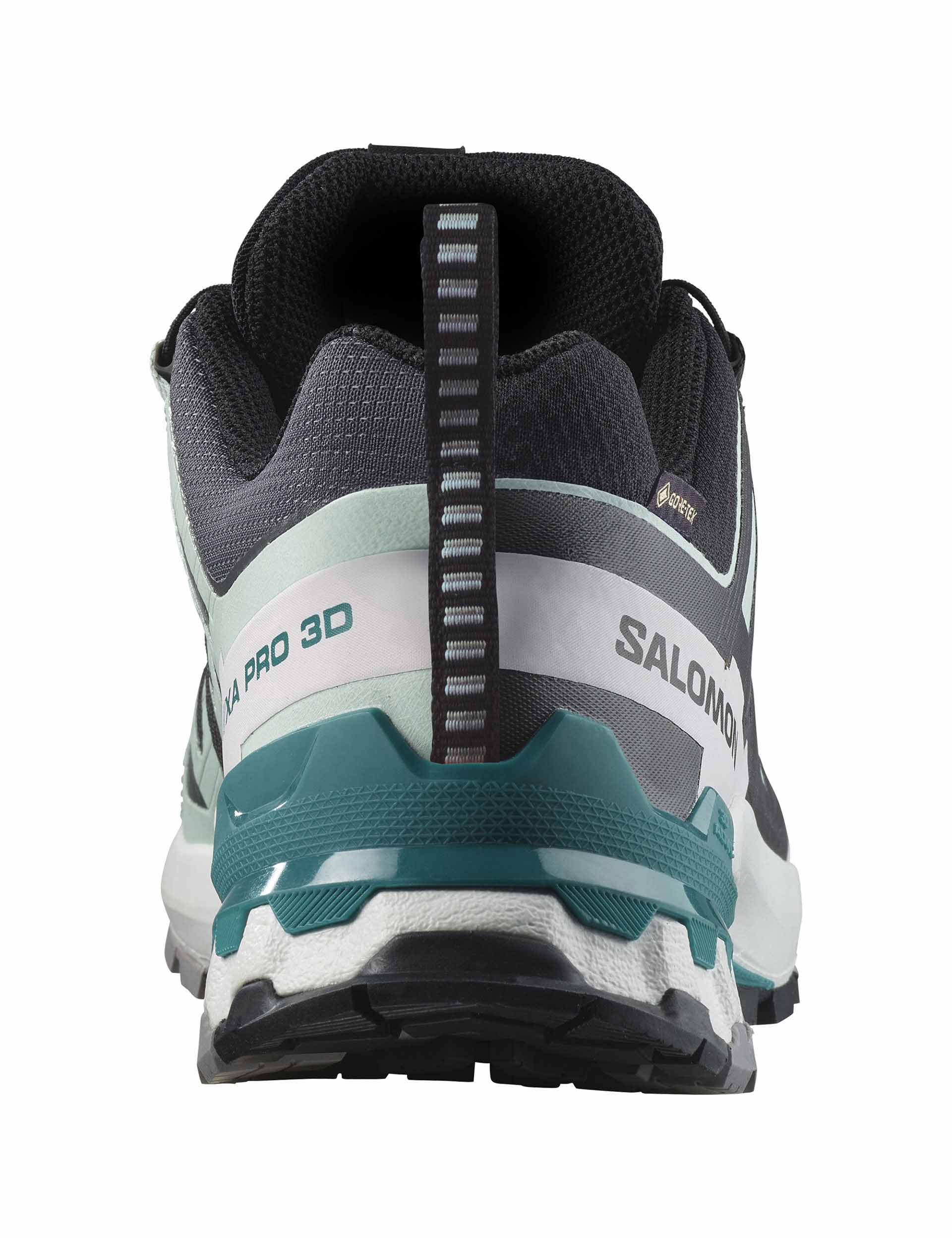 XA Pro 3D V9 Gore-Tex Trail Running Shoes - Black/Bleached Aqua/Harbor Blue | Waterproof Hiking & Outdoor Adventure Footwear for Men & Women