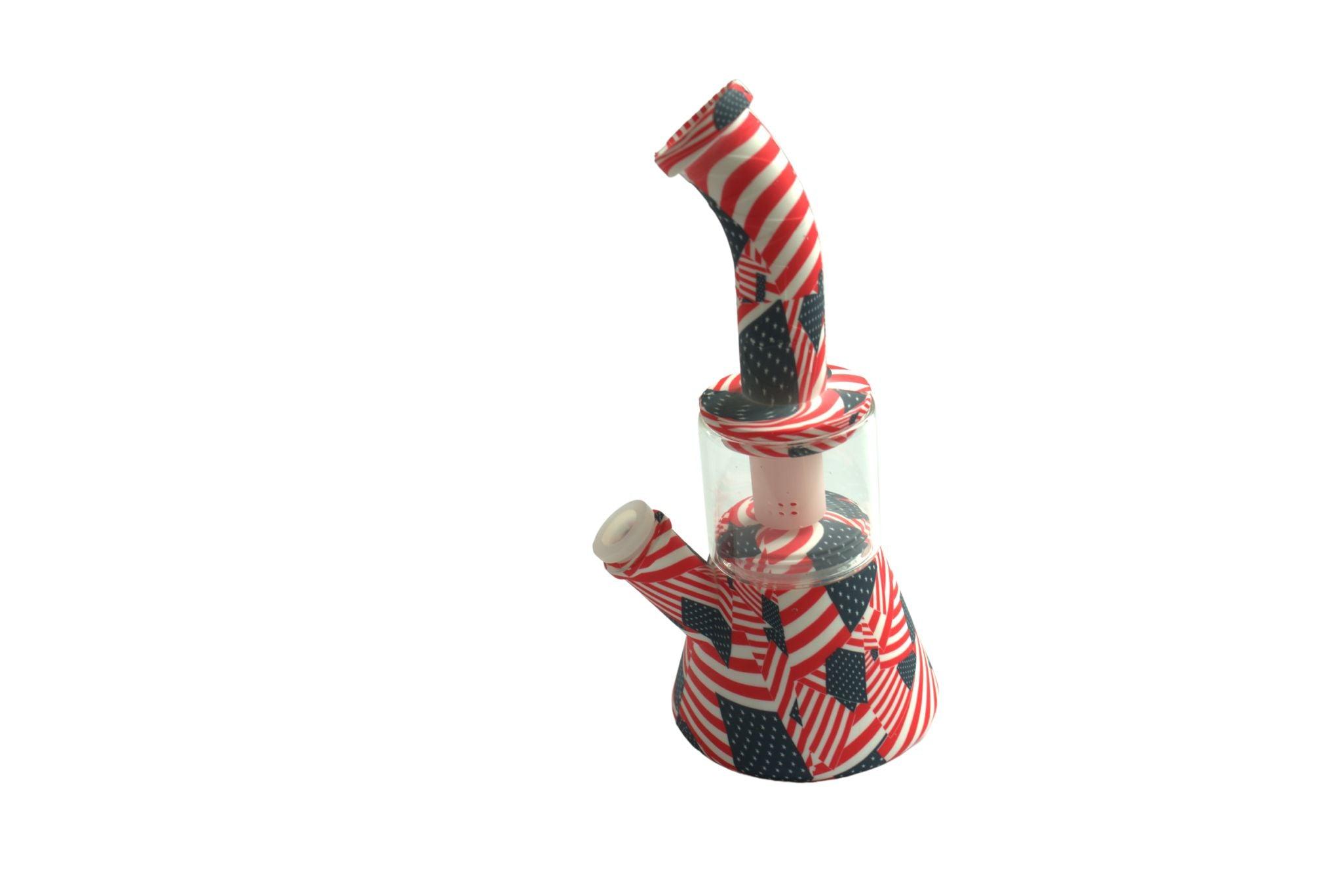 Premium Silicone Dab Rig - Portable Water Pipe for Concentrates & Tobacco | Ideal for Travel, Camping & On-the-Go Smoking