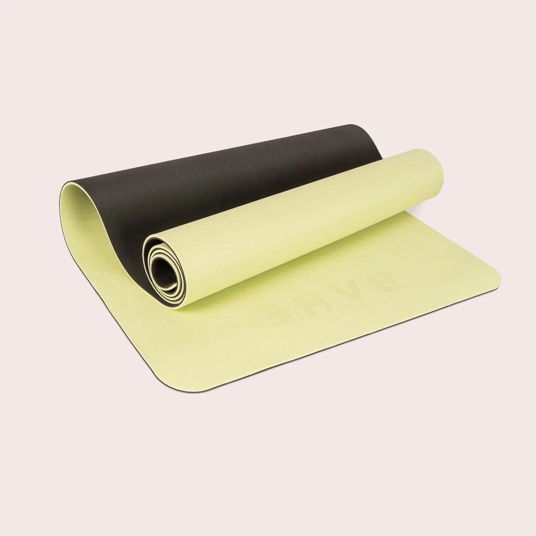 BAHE Soft Touch PRO Yoga Mat 61x173cm (5mm Thick) - Non-Slip, Eco-Friendly Exercise Mat for Yoga, Pilates & Home Workouts - Mint Green
