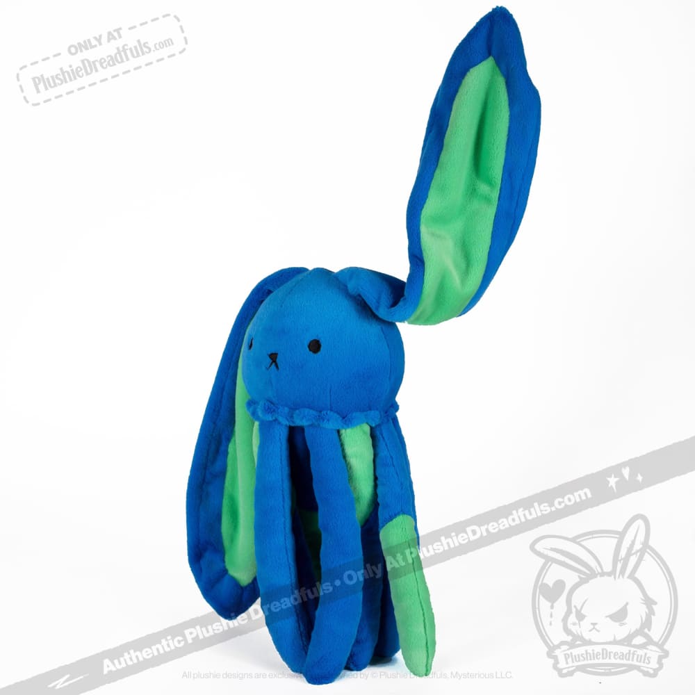 Plushie Dreadfuls Sensory Processing Disorder Jellyfish Rabbit Stuffed Animal - Soft Anxiety Relief Toy for Kids & Adults, Perfect for Therapy, Calming Sensory Needs and Emotional Support