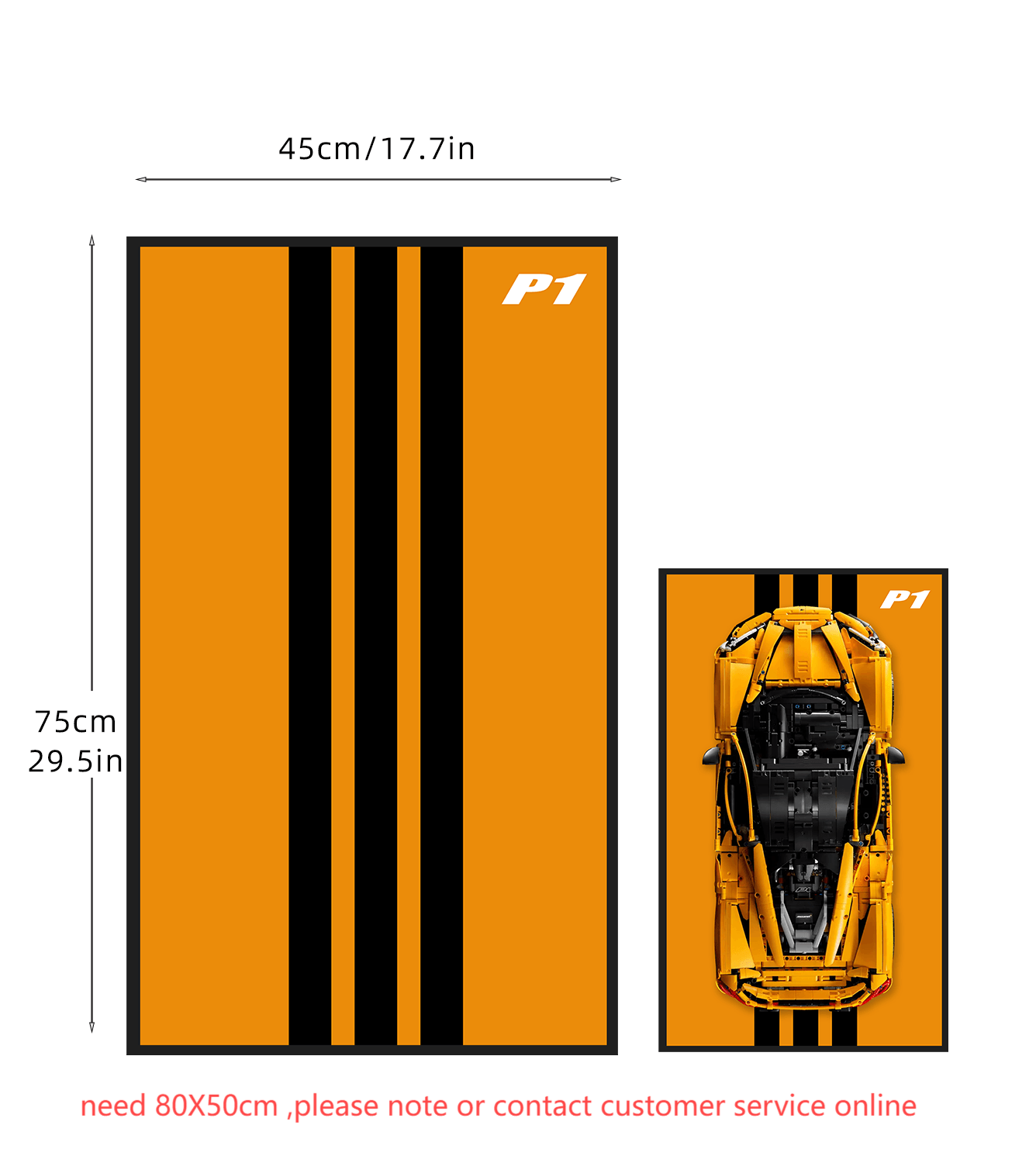 Lego Technic McLaren P1 42172 Wall Mount Display Stand - Secure & Stylish Hanging Solution for Lego Car Models - Perfect for Home, Office, or Gift Showcase