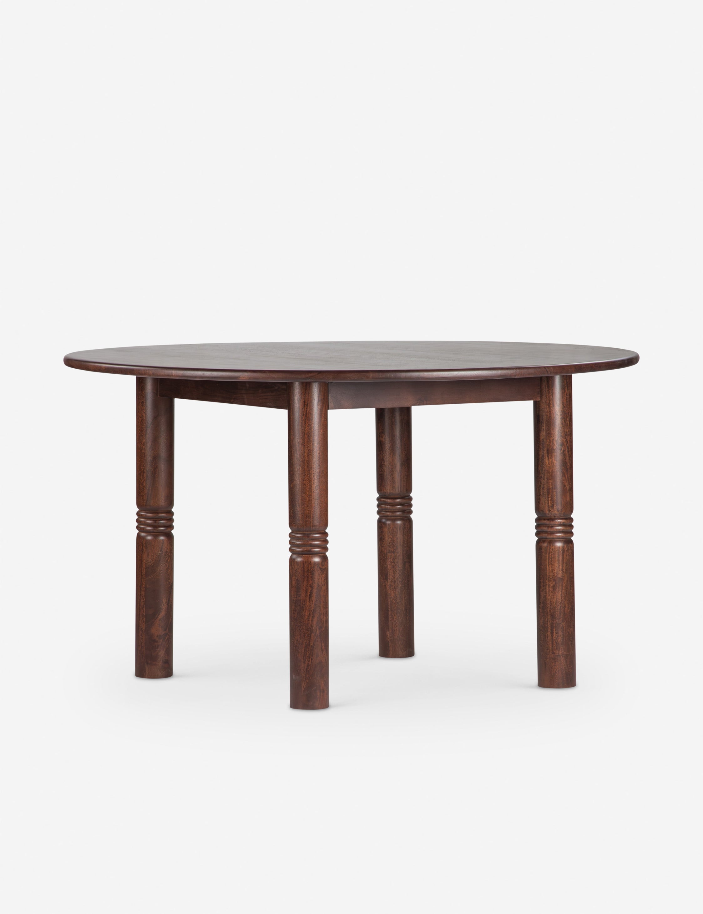 Modern Cannella Dining Table - Solid Wood Kitchen Table for 6 - Elegant Farmhouse Dining Room Furniture for Family Gatherings & Dinner Parties