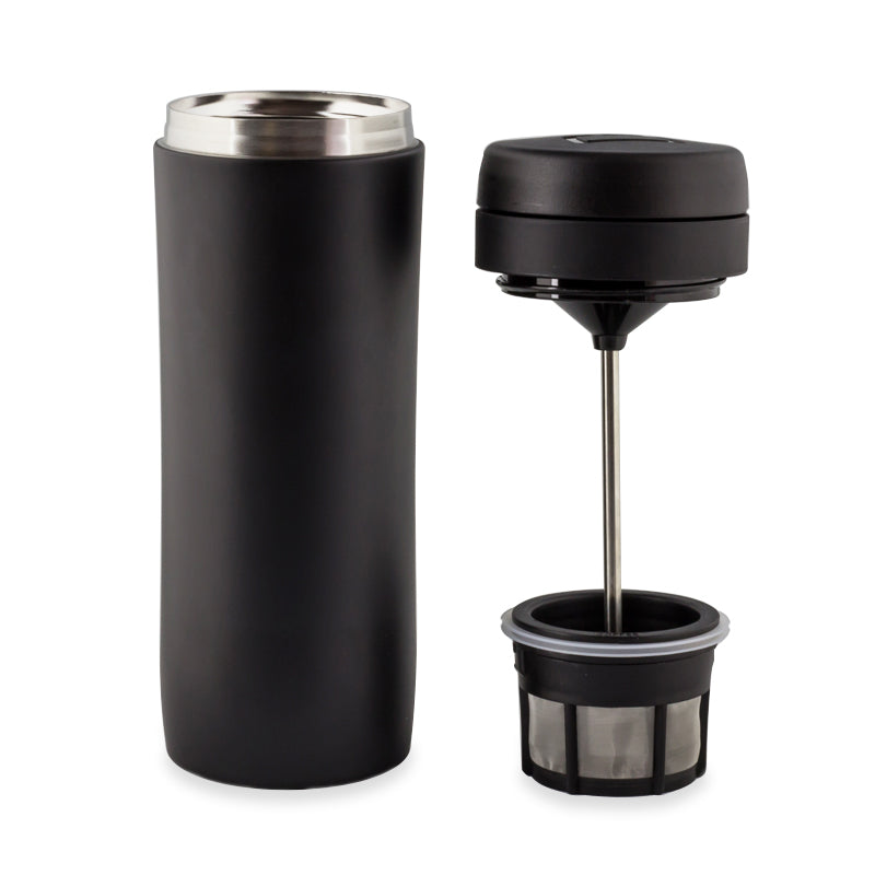 ESPRO Travel Coffee Press - 18 oz Insulated Stainless Steel French Press for Camping, Hiking & Office - Leak-Proof Portable Coffee Maker for Fresh Brew Anywhere