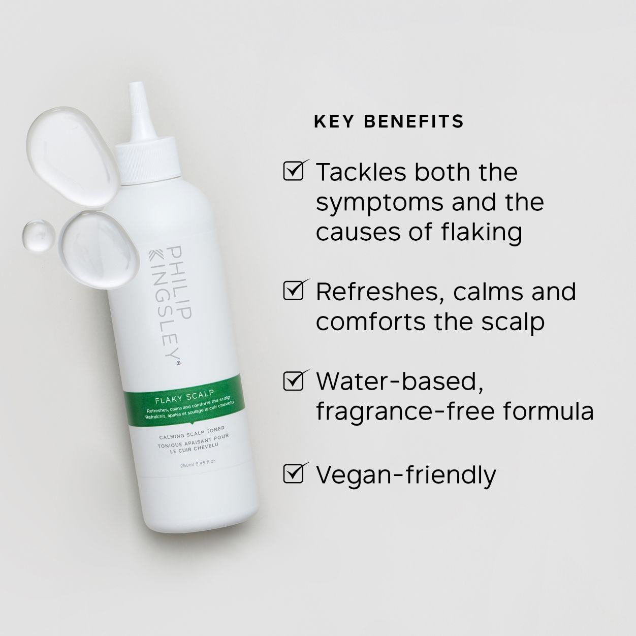 Best Flaky Scalp Calming Toner for Dry Itchy Scalp - Soothing Treatment for Dandruff & Irritation | Perfect for Daily Hair Care & Scalp Hydration