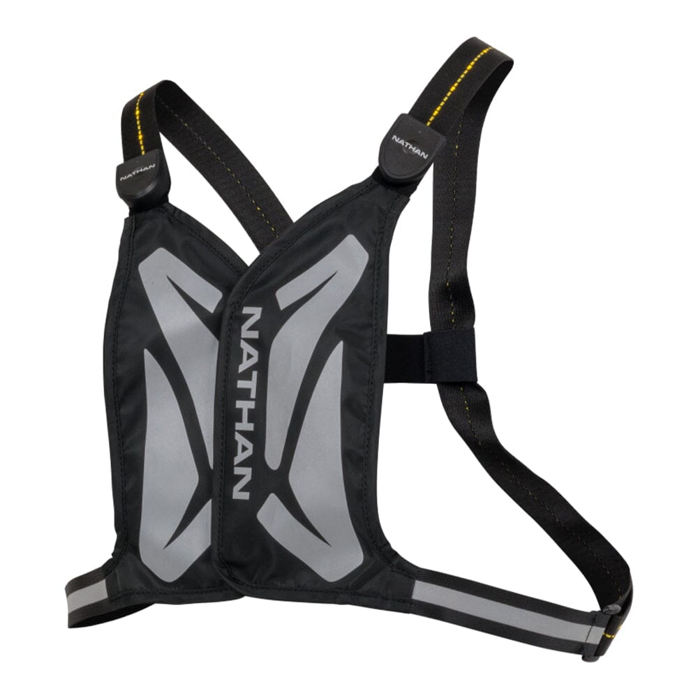Nathan Laser Light Web Vest RX - High Visibility Running Safety Vest with Reflective Strips for Night Jogging, Cycling & Outdoor Activities
