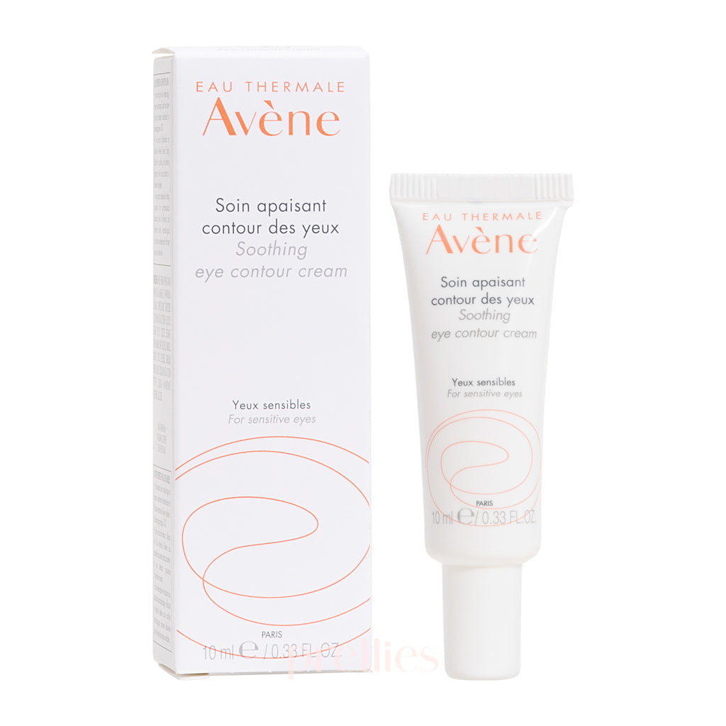 Avene Soothing Eye Contour Cream 10ml - Hydrating & Anti-Wrinkle Eye Cream for Sensitive Skin | Reduce Dark Circles & Puffiness | Perfect for Morning & Night Skincare Routine