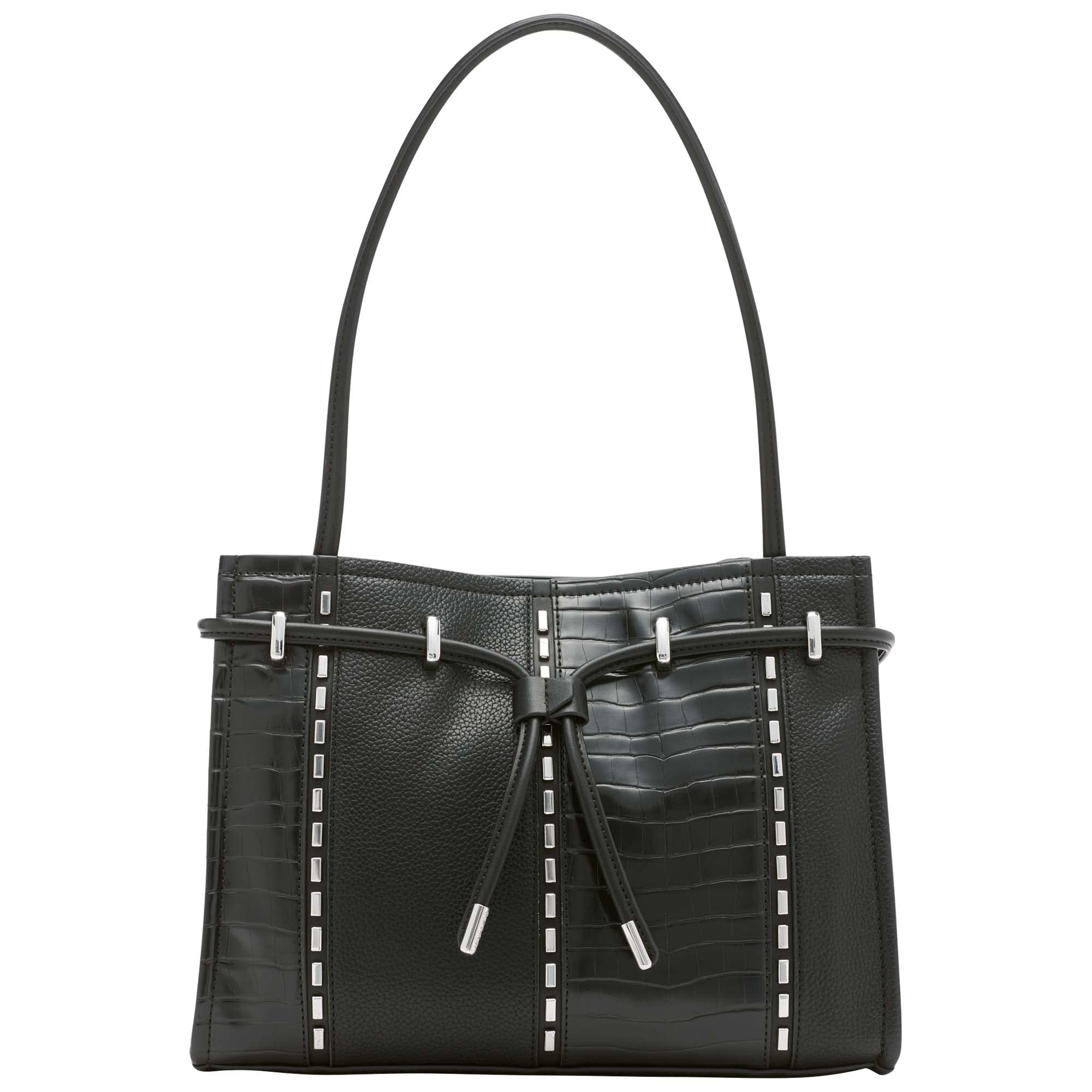 Calvin Klein Fatima Drawstring Shoulder Bag for Women | Fashionable Crossbody Purse | Perfect for Work, Travel & Everyday Use