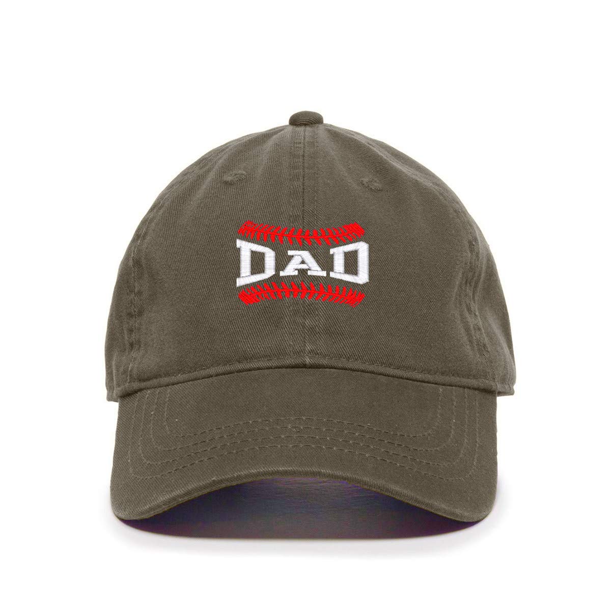 Tech Design Baseball Dad Cap - Embroidered Cotton Adjustable Hat for Men | Perfect for Father's Day Gifts, Baseball Games & Casual Wear
