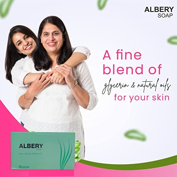 LYUD ALBERY Moisturizing Soap Bar with Aloe Vera & Vitamin E - Pack of 5 - Gentle Cleansing for Sensitive Skin, Daily Face & Body Wash, Natural Skincare Gift Set