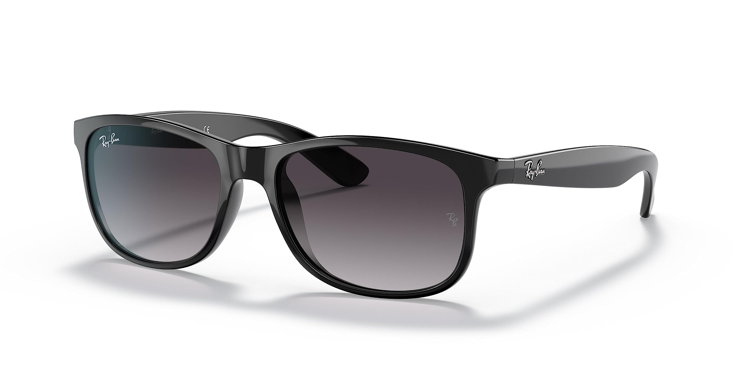 Ray-Ban RB4202 Andy Rectangular Polarized Sunglasses for Men & Women - UV Protection, Classic Style for Driving, Beach & Outdoor Activities