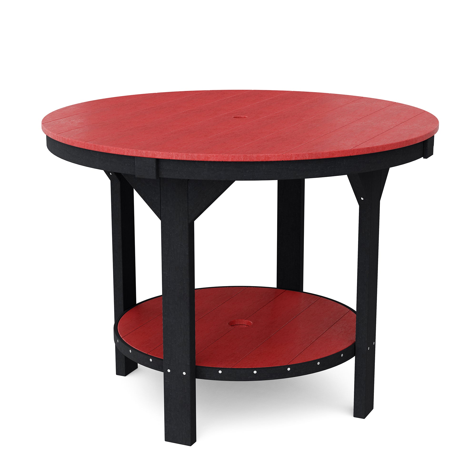 Vintage Heritage 48 Inch Pub Counter Table - Solid Wood Bar Height Table for Kitchen, Dining Room & Man Cave - Perfect for Entertaining & Home Bars