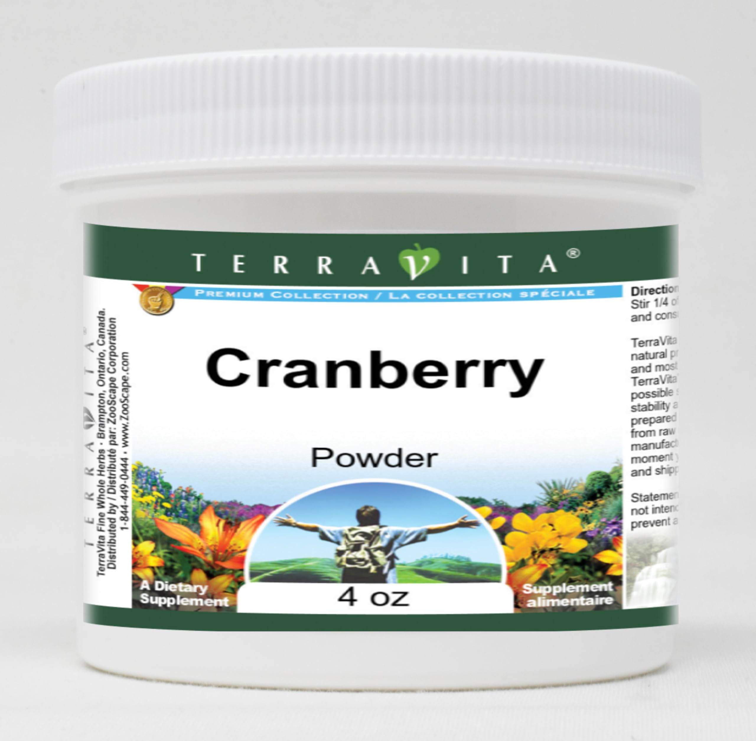 Organic Cranberry Powder 4oz (2 Pack) - Pure & Natural Superfood for Smoothies, Baking & Immune Support | ZIN: 519901