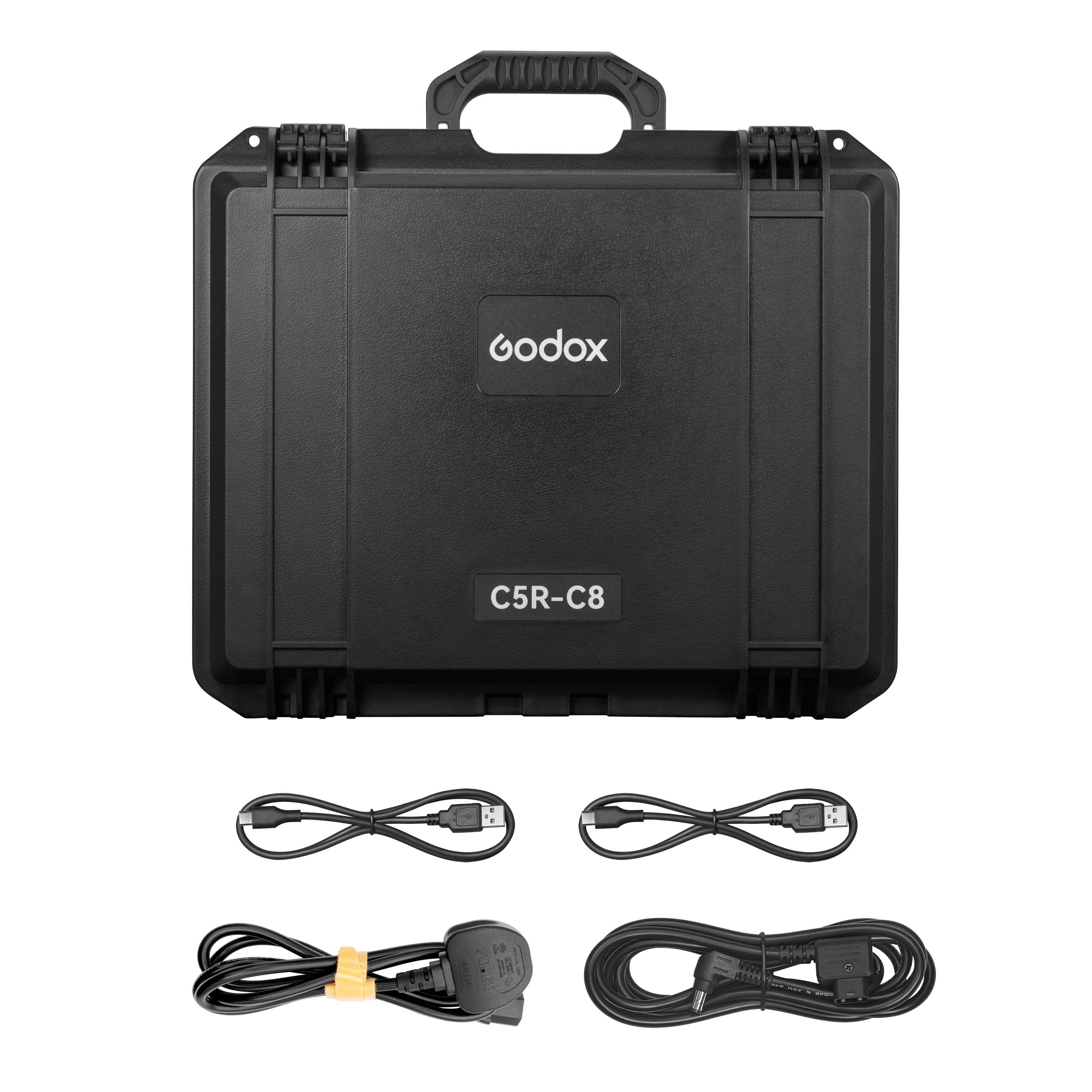 KNOWLED C5R C8 Eight Light Charging Case for 8x C5R Pocket-Sized RGBWW LED Panels - Portable Creative Lighting Solution for Photography, Events & Home Decor (Special Order)