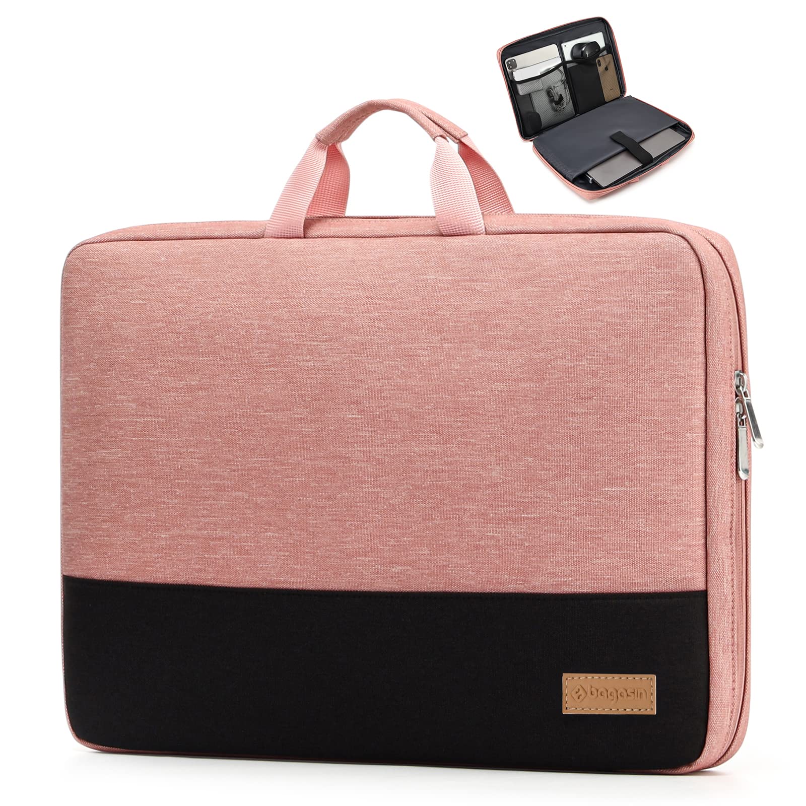 14 Inch Laptop Sleeve Case for MacBook HP Lenovo Dell ASUS Acer Chromebook - Protective Neoprene Computer Bag with Padded Interior for Work, School & Travel