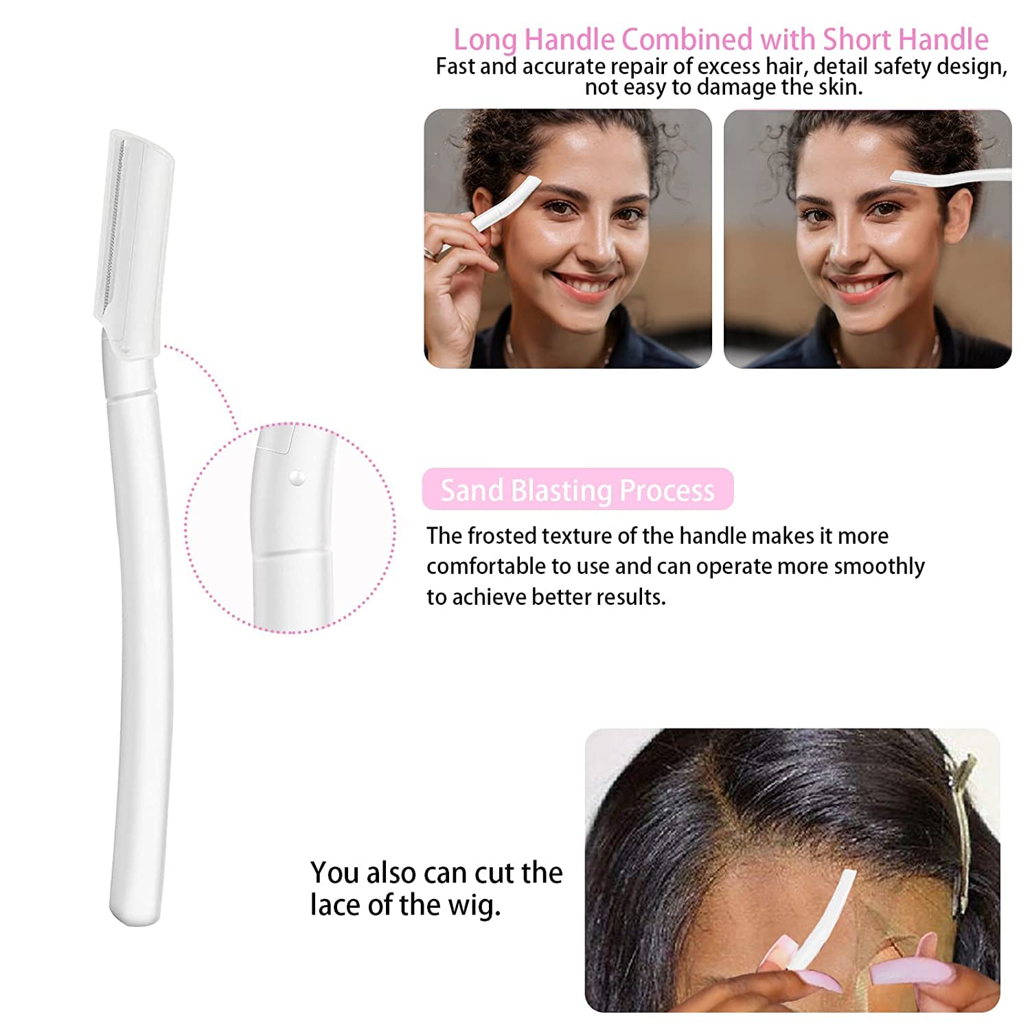 **10PCS Wig Accessory Essentials Kit - Lace Front Wig Glue & Remover, Wig Caps, Elastic Band, Hair Wax Stick, Edge Control, Edge Brush, Hair Shear, Dermaplaning Razor & Edge Scarf – Perfect for Salon, Cosplay & Everyday Styling**